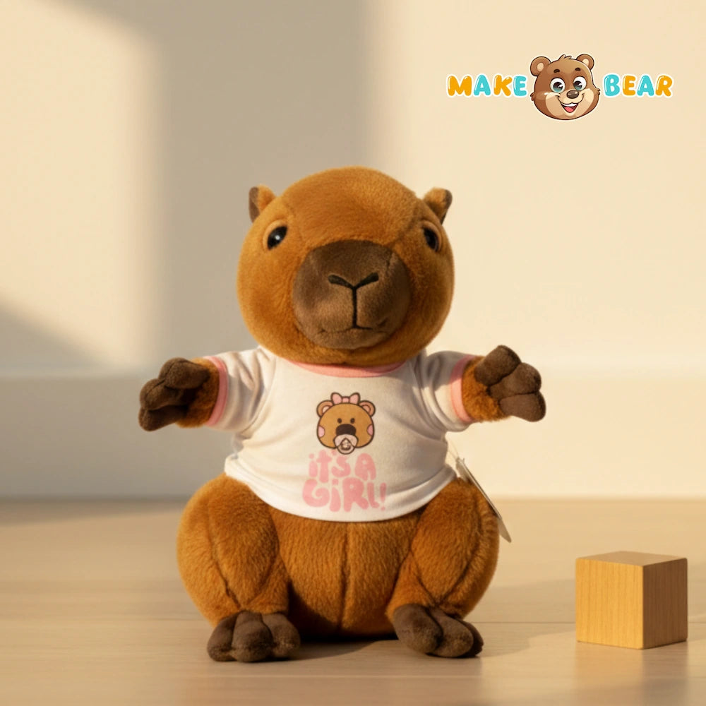 Capybara Knuffel 40 cm – Zelf Vullen & Personaliseren