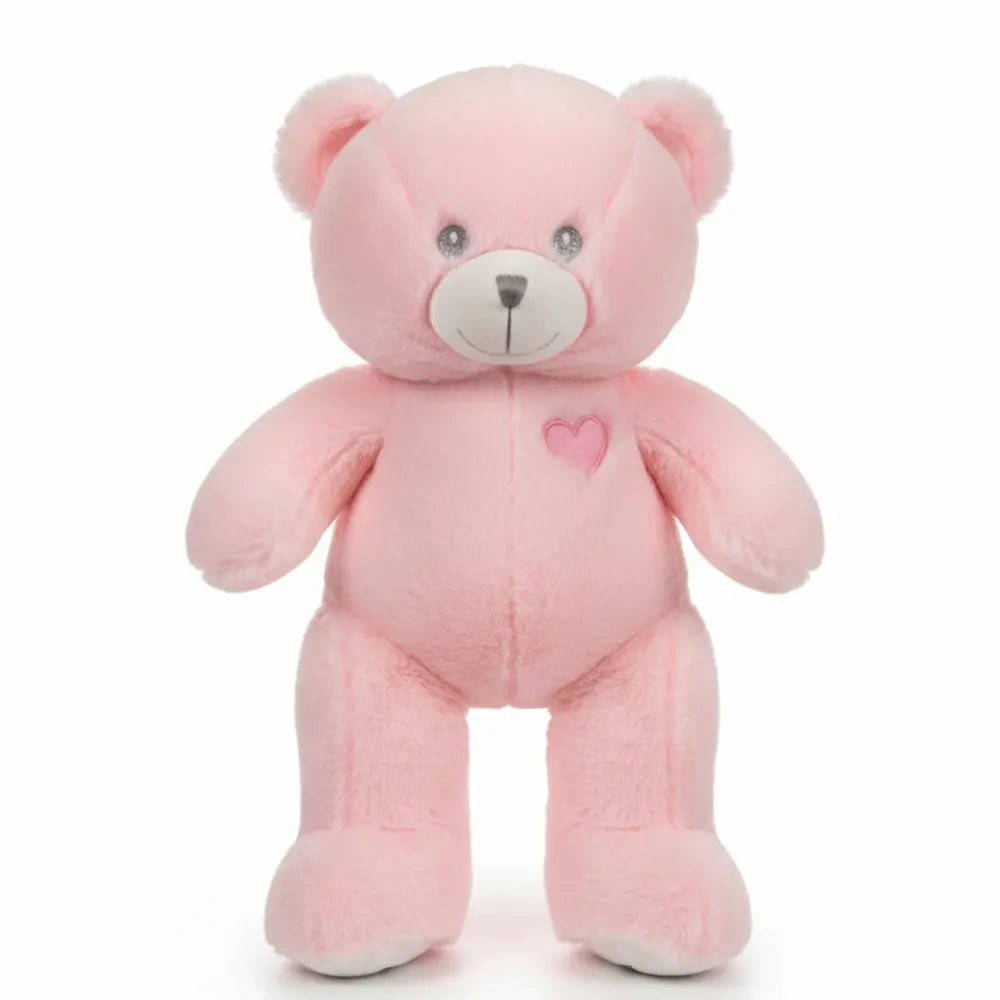 Roze Eco Knuffelbeer 40cm - Zelf Vullen